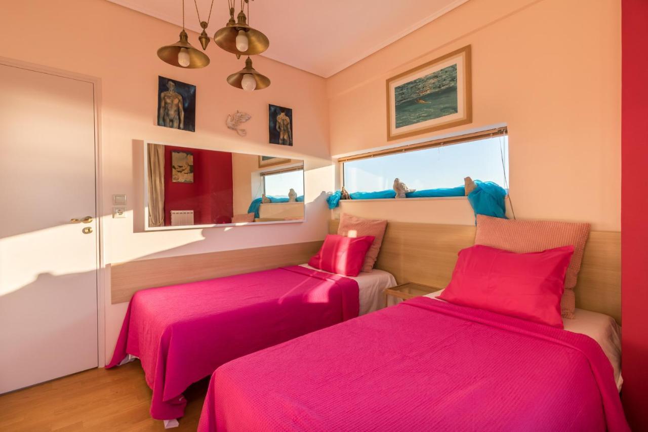 A Luxury Maisonette With Sea View 피레아스 외부 사진