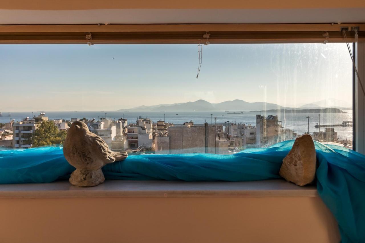 A Luxury Maisonette With Sea View 피레아스 외부 사진