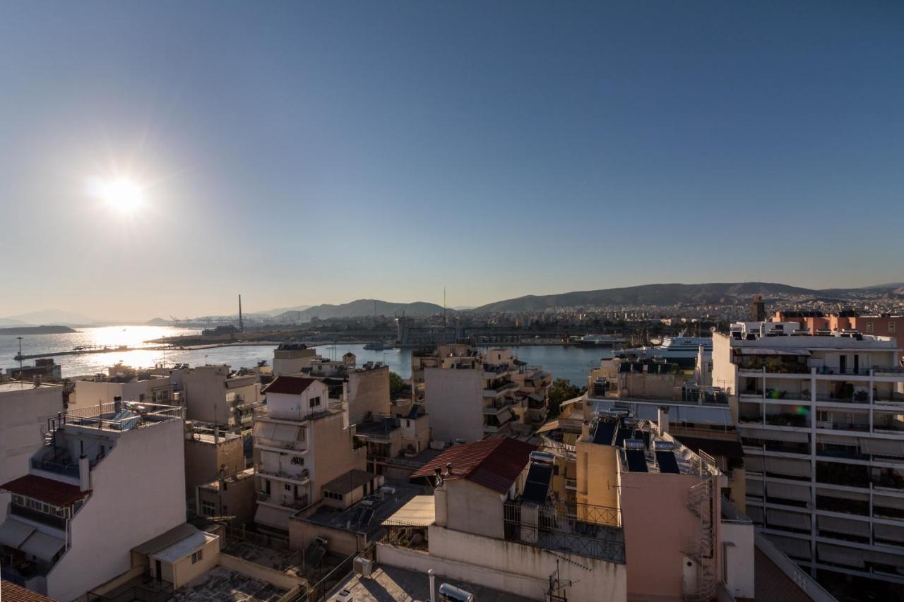 A Luxury Maisonette With Sea View 피레아스 외부 사진