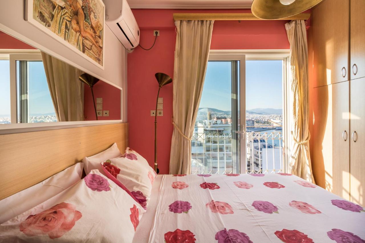 A Luxury Maisonette With Sea View 피레아스 외부 사진