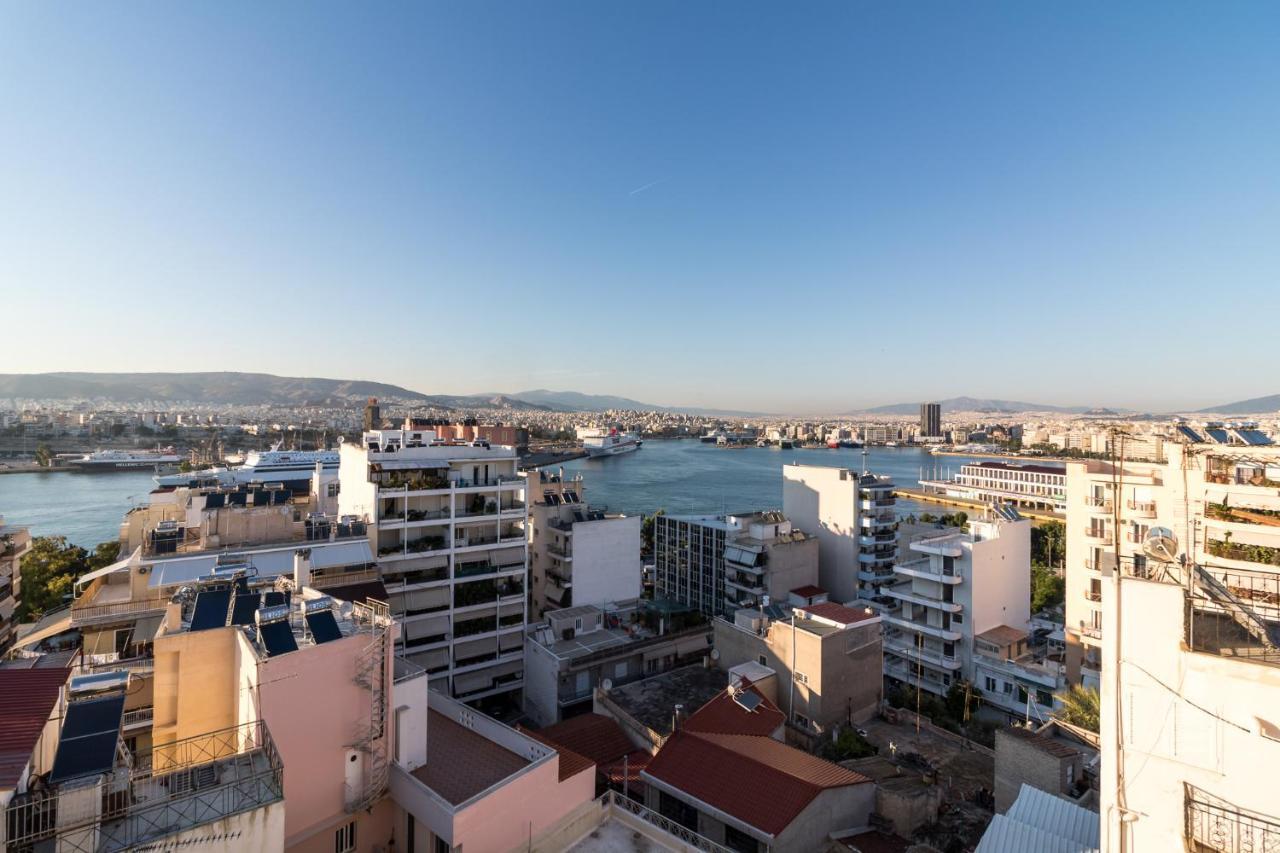 A Luxury Maisonette With Sea View 피레아스 외부 사진