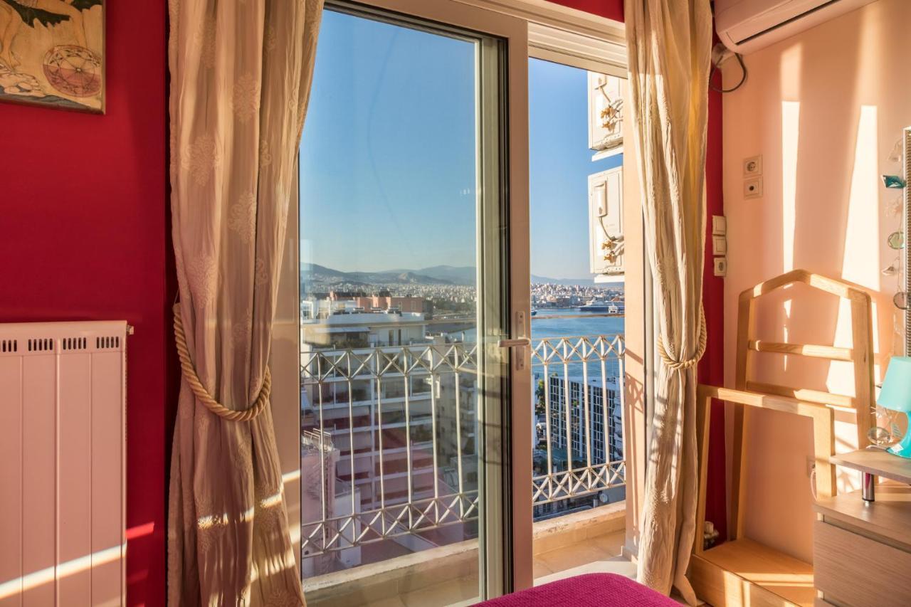 A Luxury Maisonette With Sea View 피레아스 외부 사진