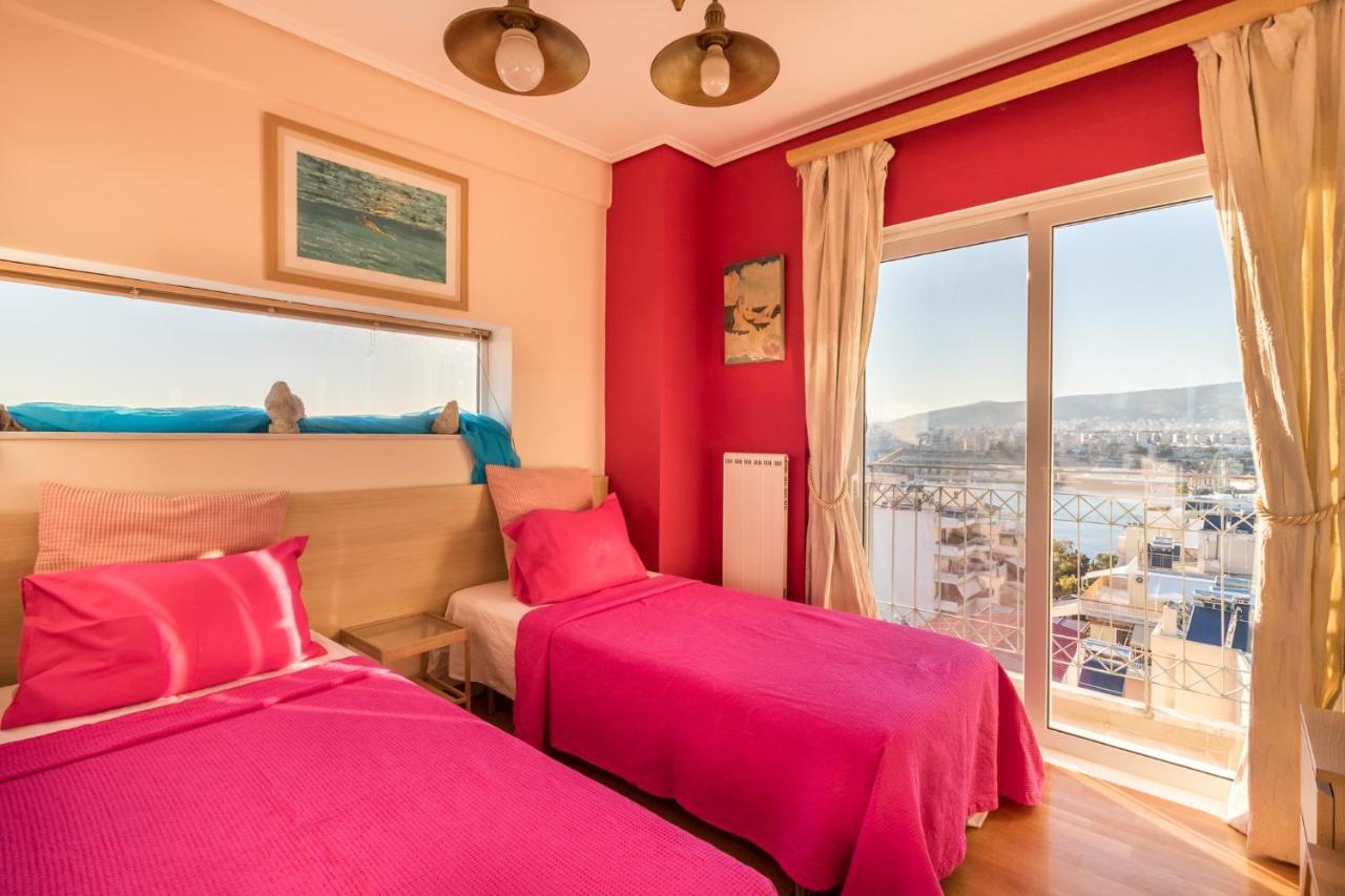 A Luxury Maisonette With Sea View 피레아스 외부 사진