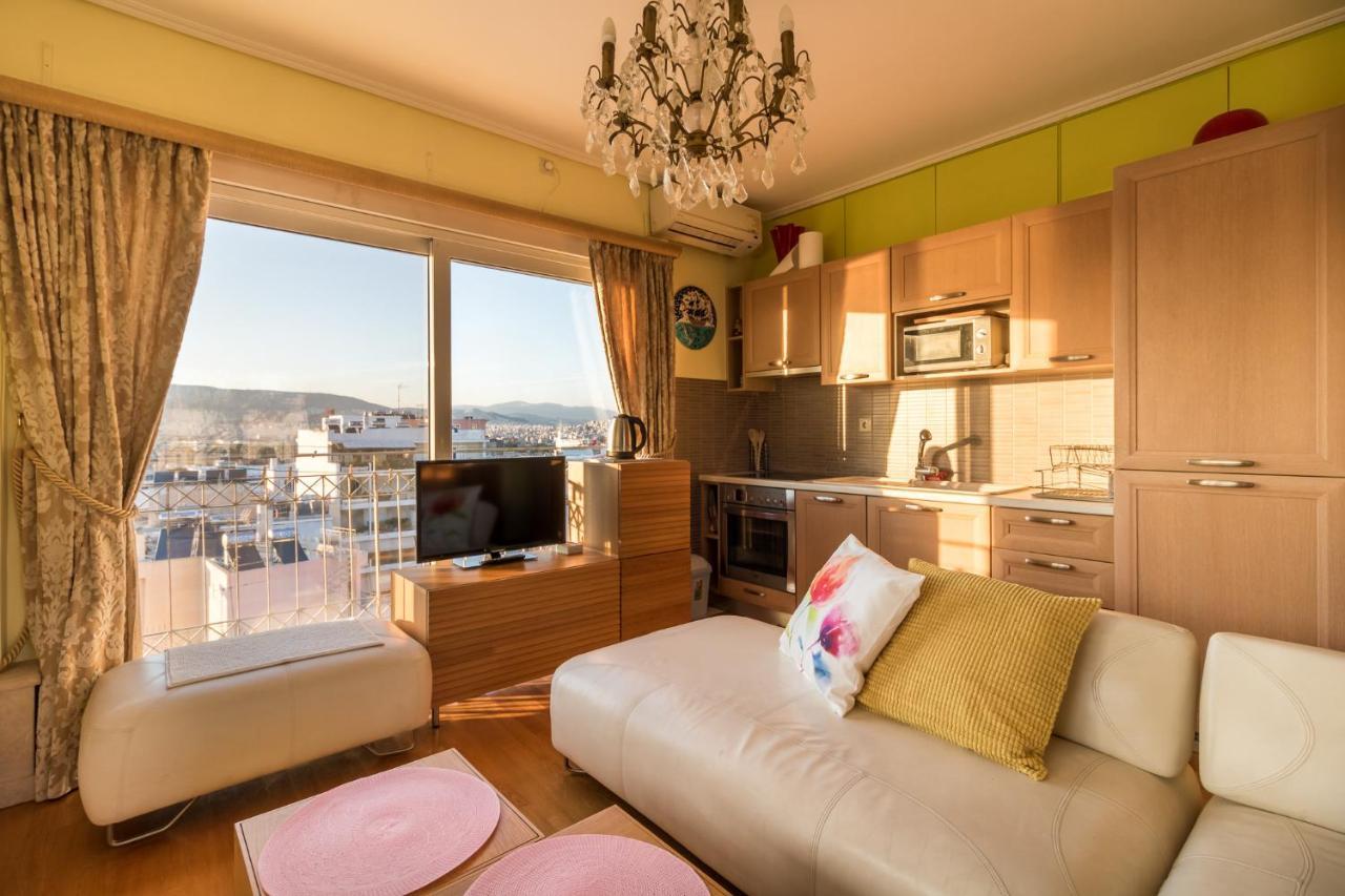 A Luxury Maisonette With Sea View 피레아스 외부 사진