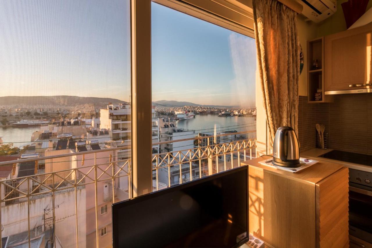 A Luxury Maisonette With Sea View 피레아스 외부 사진